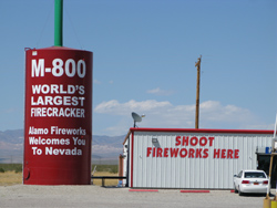 World's largest firecracker